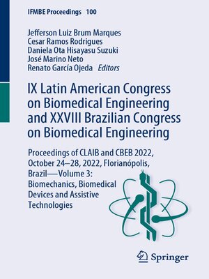 cover image of IX Latin American Congress on Biomedical Engineering and XXVIII Brazilian Congress on Biomedical Engineering